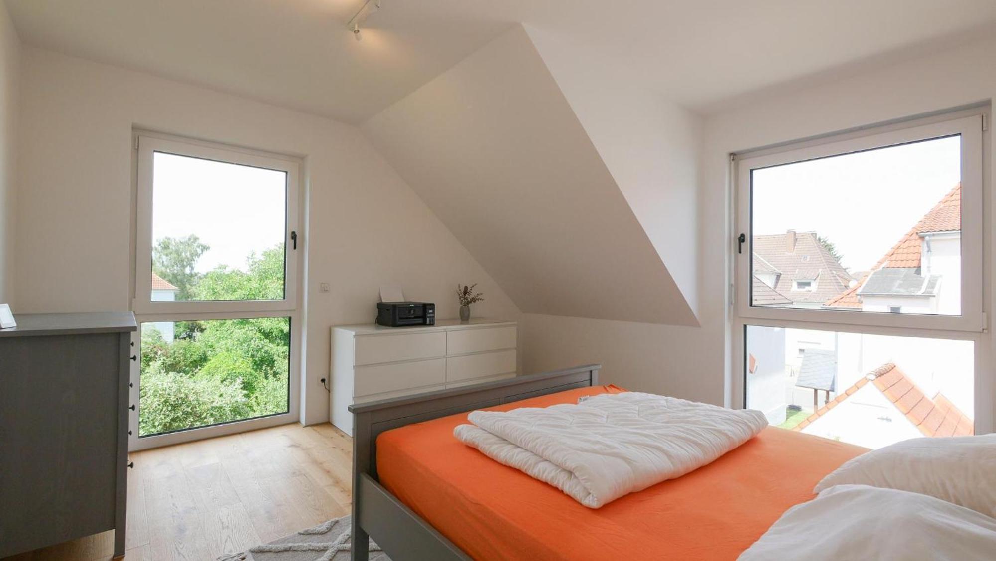 Eleganter Neubau-Luxus In Paderborn & Stilvoller Rueckzugsort Fuer Bis Zu 9 Gaeste ภายนอก รูปภาพ